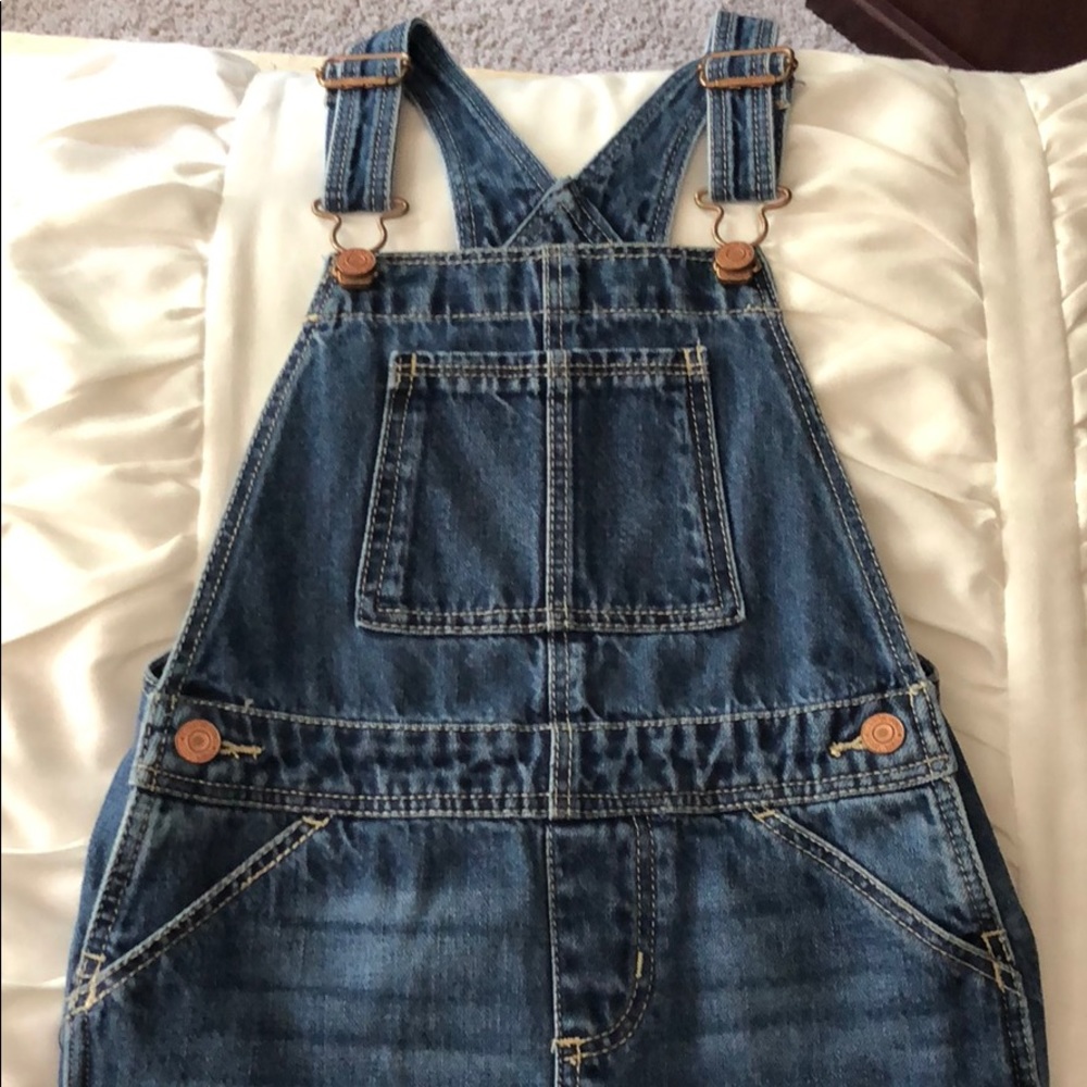 Baby Gap denim overall dress